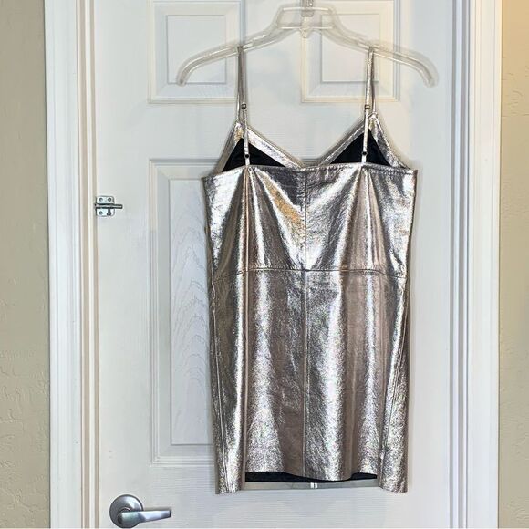 Walter Baker Vana Dress in Silver Size Medium - Picture 14 of 15